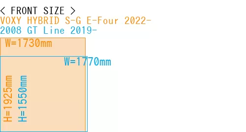 #VOXY HYBRID S-G E-Four 2022- + 2008 GT Line 2019-